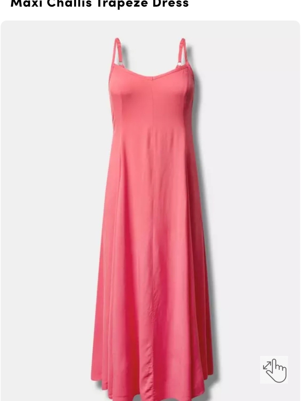Torrid Maxi Challis Dress
